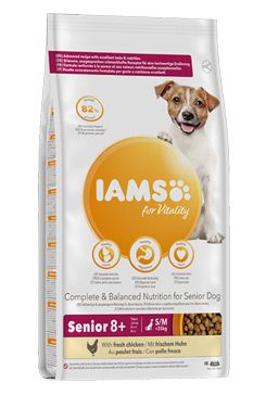 Iams Dog Senior Small&Medium Chicken 3kg