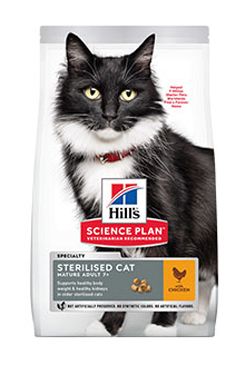 Hill's Fel. SP Mature Adult 7+Steril.Cat Chicken 3kg