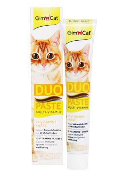 Gimcat Duo pasta multivitamín+sýr 50g