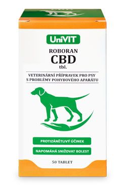 Roboran CBD pro psy 50tbl