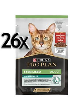ProPlan Cat kaps. Steriliz. hovězí 26x85g