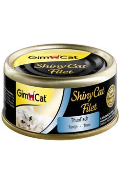 GimCat ShinyCat konz. filet tuňák ve vlastní šťávě 70g