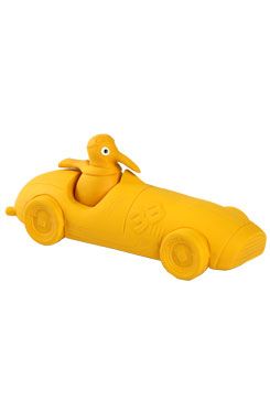 Hračka pes CIGAR latex,pískací,oranžová 19cm Kiwi