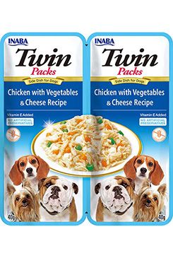 Churu Dog Twin Packs Chick&Veg.&Cheese in Broth 2x40g