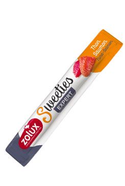 Pochoutka kočka SWEETIES tuňák+losos krém.tyč.14gZolux