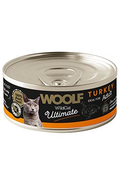 WOOLF WildCat Ultimate konz. Adult Paté Turkey 85g