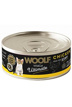 WOOLF WildCat Ultimate konz. Kitten Paté Chicken 85g