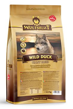 Wolfsblut Dog Adult Giant Breed Wild Duck 12,5kg