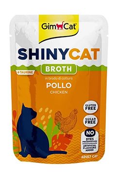 GimCat ShinyCat kapsa kuře ve vývaru 70g