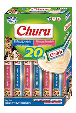 Churu Dog BOX Chicken with Seafoods Variety 20x14g