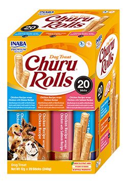 Churu Dog BOX Rolls Chicken wraps Variety 20x12g