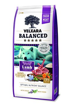 Velxara Balanced FM Dog Adult Monoprot.Lamb&Rice 12kg