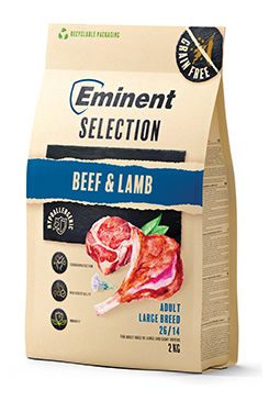 Eminent Dog Selection Adult Large Breed Beef&Lamb 2kg