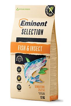 Eminent Dog Selection Sensitive Fish&Insect 12kg