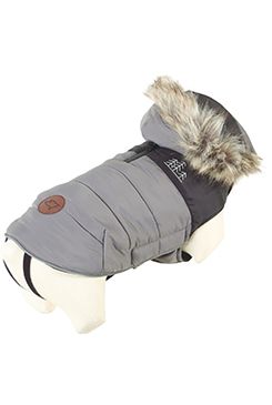 Obleček bunda pro psy NEW MOUNTAIN šedá 50cm Zolux