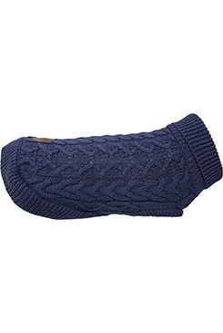 Obleček svetr rolák pro psy ŽAKÁROVÝ 35cm modrá Zolux