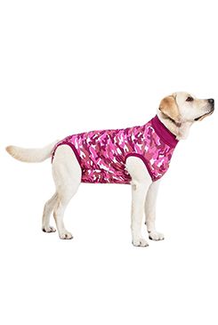 Obleček ochranný Suitical Dog PINK CAMO 40cm XS