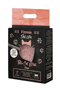 Podestýlka Fitmin For Life cat Tofu Broskev 2,4kg/6l