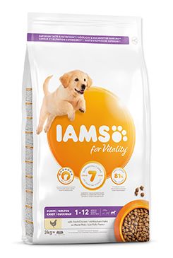 Iams Dog Puppy Large Chicken 3kg