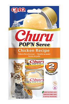 Churu Cat POP'N Serve Chicken Recipe 2x35g