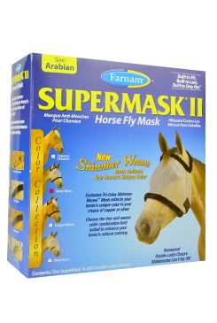 FARNAM Supermask II bez uší vel. ARAB šedo-černá