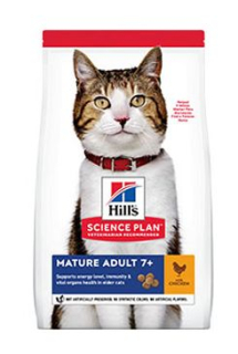 Hill's Fel. SP Mature Adult 7+ Chicken Dry 1,5kg