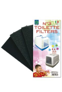 WC kočka Vicky náhradní filtr 3ks