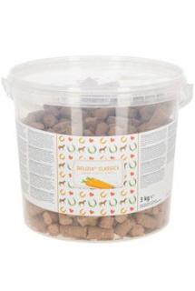 Pochoutka pro koně DELIZIA mrkev 3kg kbelík