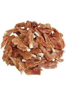 Pochoutka Kuřecí filety na tyčce z buvolí kůže 6cm500g