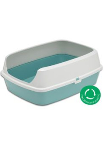 WC kočka MARYLOO 50cm s vysokým okrajem, sv.modrá
