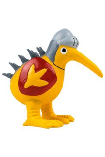 Hračka pes KNIGHT latex,pískací,oranžová 13cm Kiwi