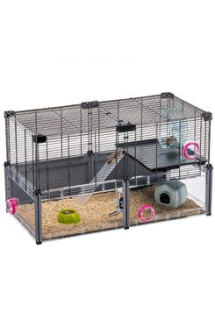 Klec MULTIPLA HAMSTER s výbavou křeček FP