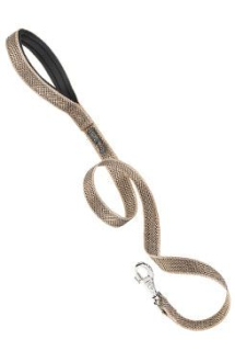 Vodítko reflexní DAYTONA DELUXE G25/120 hnědé FP