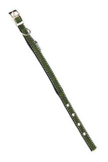 Obojek reflexní DAYTONA DELUXE C15/35 zelené FP