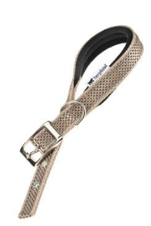 Obojek reflexní DAYTONA DELUXE C20/43 hnědé FP