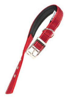 Obojek reflexní DAYTONA DELUXE C25/45 červené FP