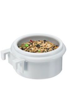 Krmitko do klece CREMA 1 pro malé ptáky mix barev FP