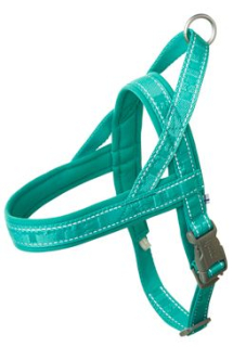 Postroj Hurtta Casual ECO paví zeleň 80-90cm