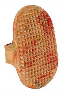 Kartáč gumový dlaňový pro psy 13/8cm TR