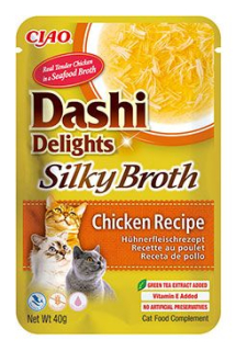 Churu Cat Dashi Delights Silky Broth Chicken 40g
