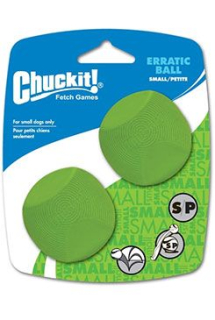 Hračka pes Chuckit Erratic Ball S 5cm/2ks
