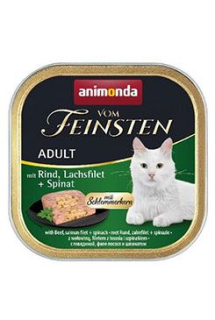 Animonda kočka VF paštika Adult hovězí/losos/špen.100g