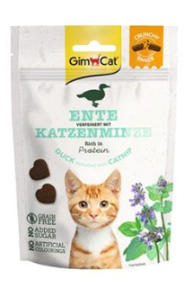 GimCat Crunchy Snacks kachna&šanta kočičí 50g