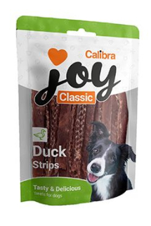 Calibra Joy Dog Classic Duck Strips 500g NEW