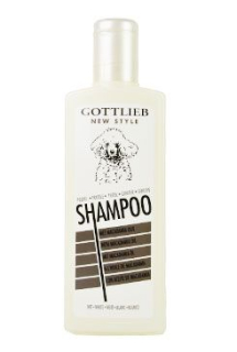 Gottlieb Pudl šampon s makadam. olej Bílý 300ml