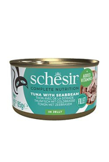 Schesir Cat konz. Adult tuňák/pražma 85g