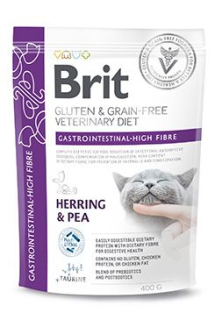 Brit VD Cat GF Gastrointestinal High Fibre 400g
