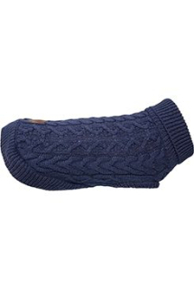 Obleček svetr rolák pro psy ŽAKÁROVÝ 45cm modrá Zolux