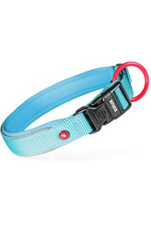 Obojek pes PREMIUM nylon 25mm/50-55cm tyrkysová Zolux