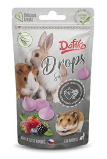 Dafiko drops pro hlodavce lesní směs 75g
